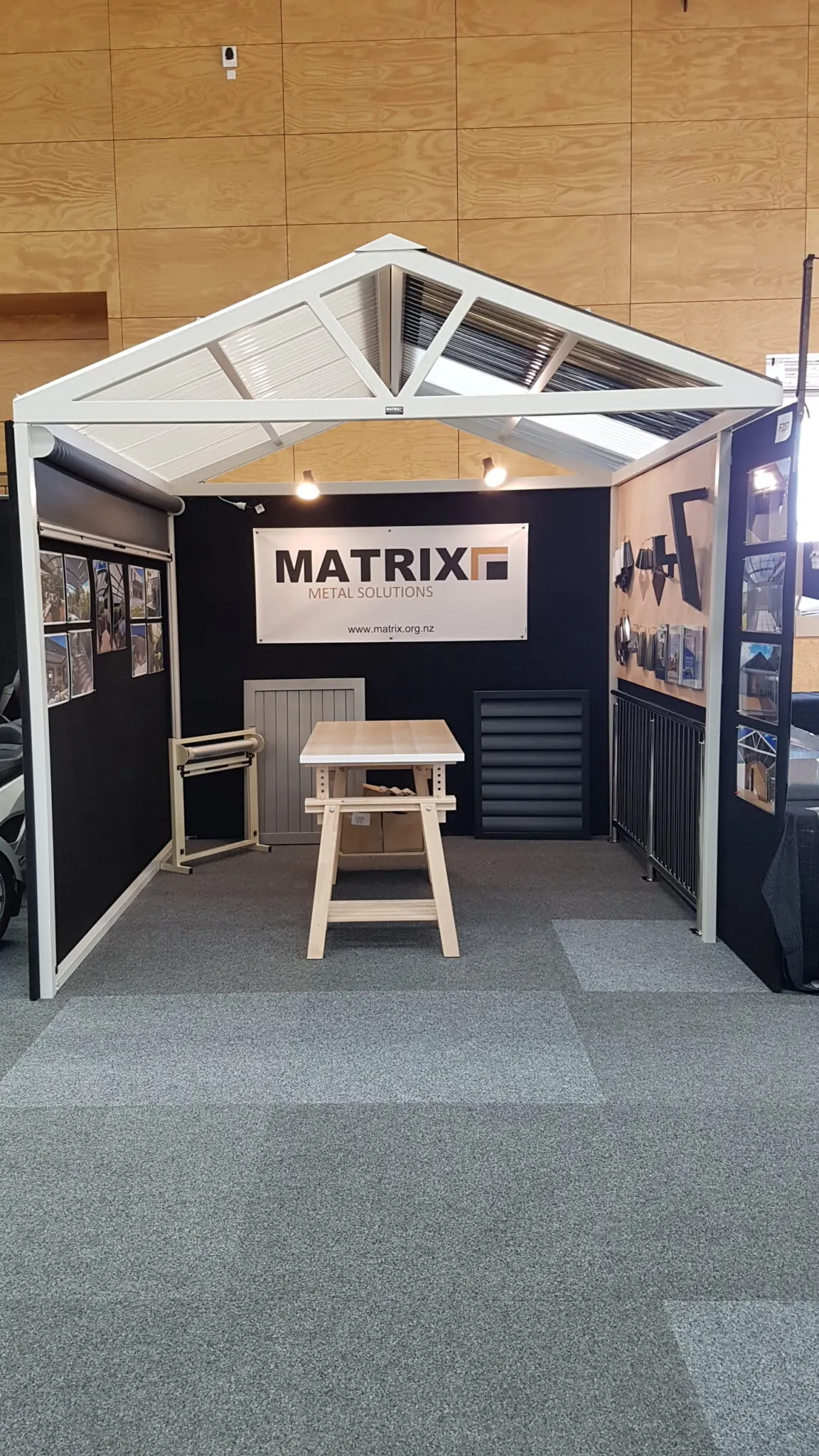 Matrix Outdoor Solutions showroom display